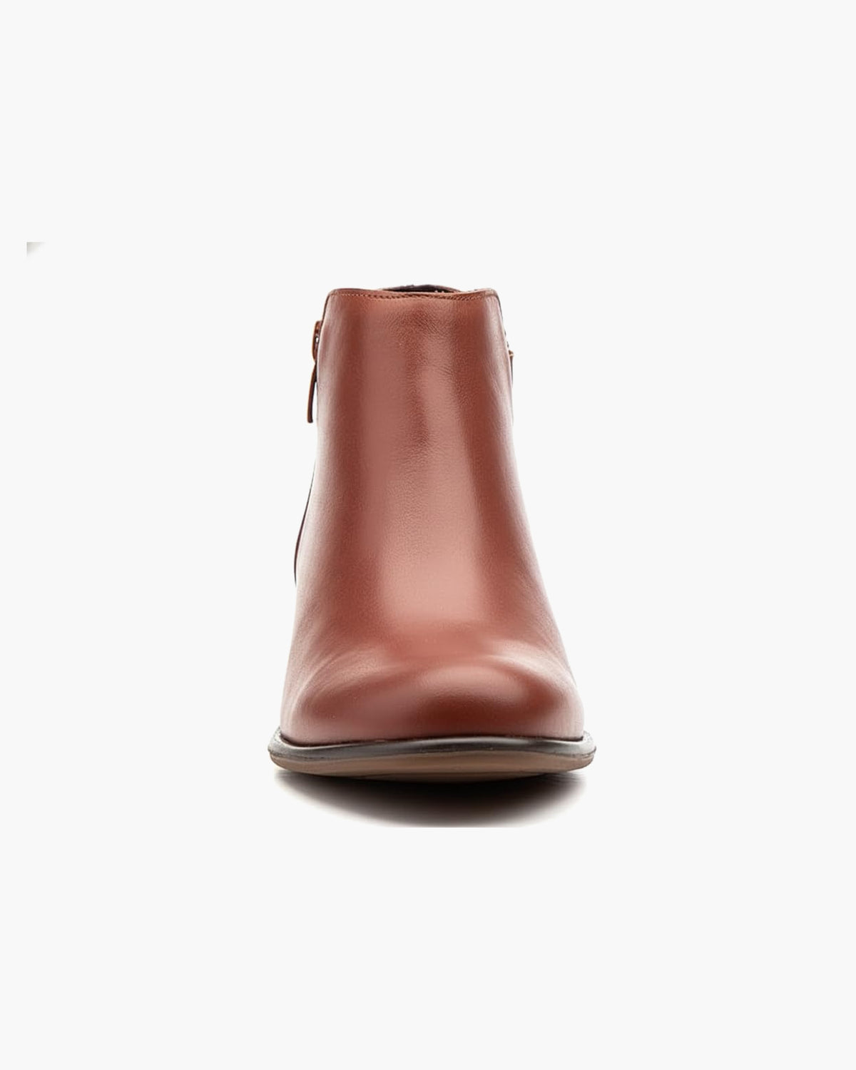 Botines mujer de piel con tacón o plataforma Botín cómodo de invierno y otoño Calzado artesanal de España tipo cuña o camperos en ante y cuero Elegantes e informales - Cuero