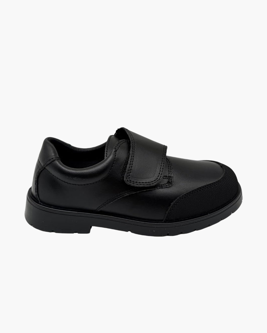 NOESLOMISMO BY DILEMA Zapatos con Velcro para Niño - Colegiales Hechas a Mano en España - Negro