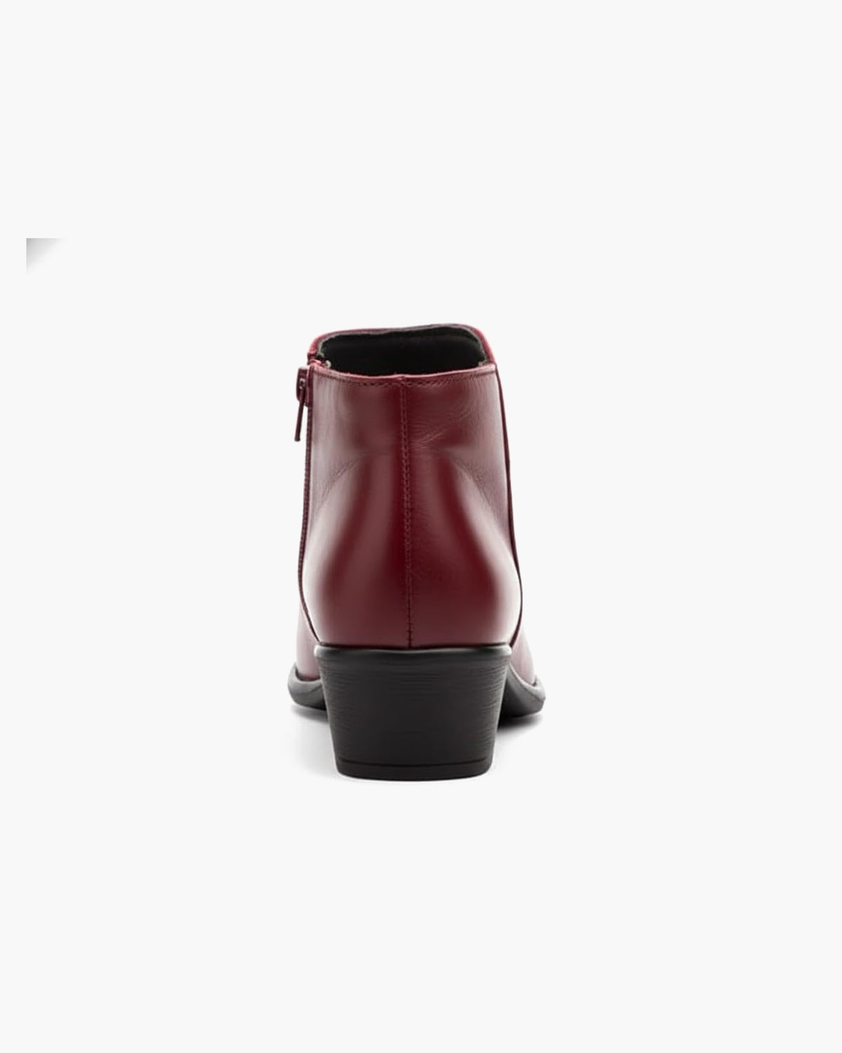 Botines mujer de piel con tacón o plataforma Botín cómodo de invierno y otoño Calzado artesanal de España tipo cuña o camperos en ante y cuero Elegantes e informales - Burdeos