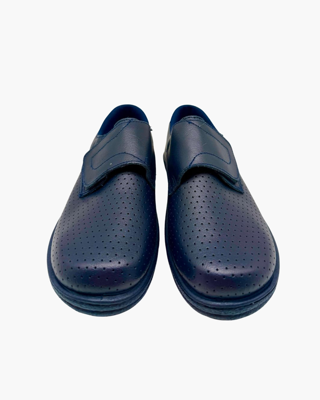 Zuecos Sanitarios para Mujer - Zapatos Hechos a Mano en España - Azul