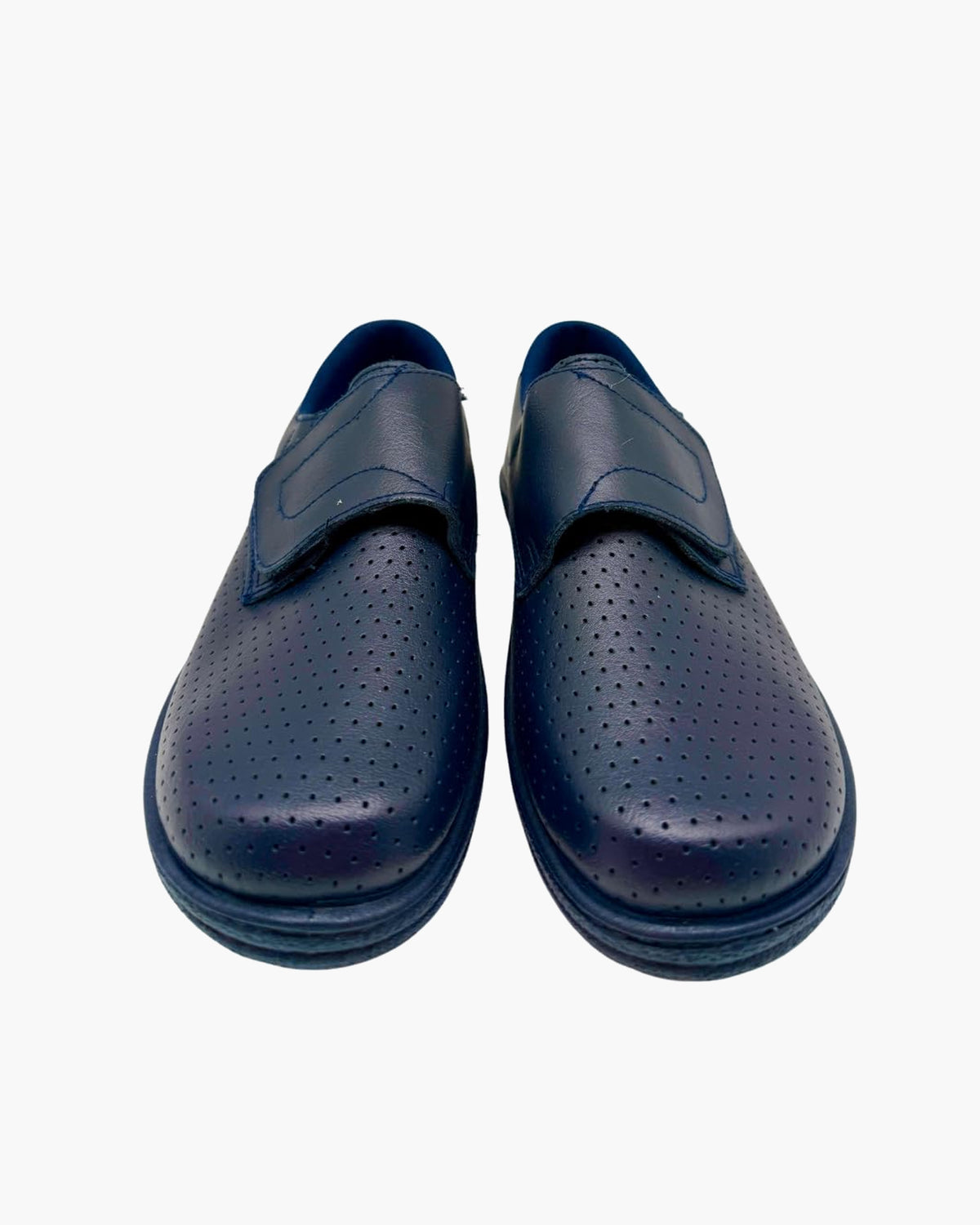 Zuecos Sanitarios para Mujer - Zapatos Hechos a Mano en España - Azul