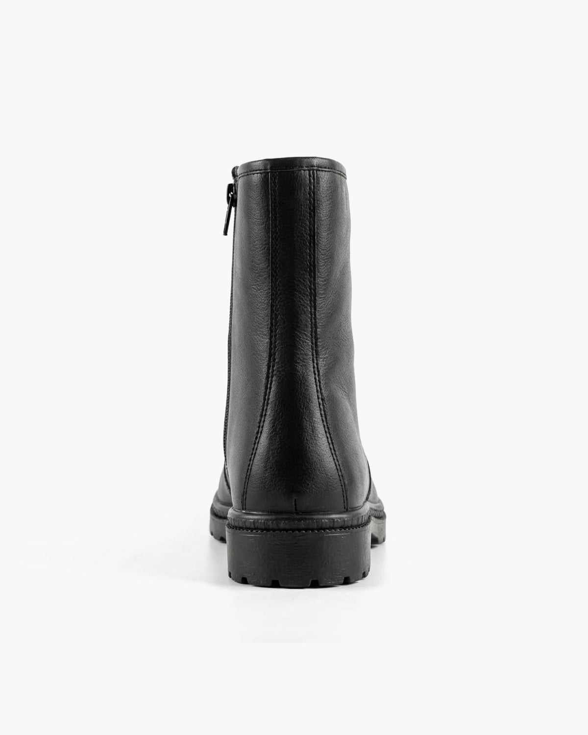 NOESLOMISMO BY DILEMA Botas Safari Hombre Piel con Forro Borreguito y Cremallera Lateral – Desert Boots Invierno Hechas en España – Botines Casual Suela Crepe Antideslizante, Cómodas y Ligeras - Negro