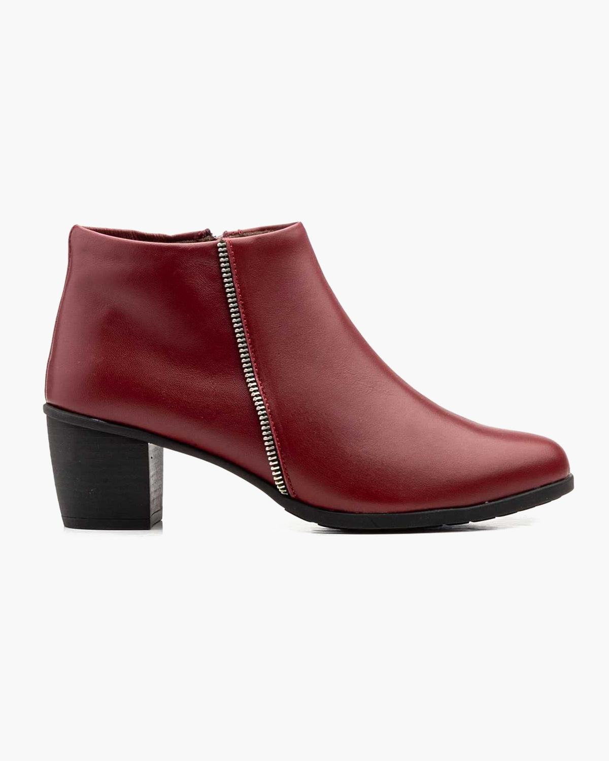 NOESLOMISMO BY DILEMA Botines para Mujer - Botin Hecho a Mano en España - Burdeos