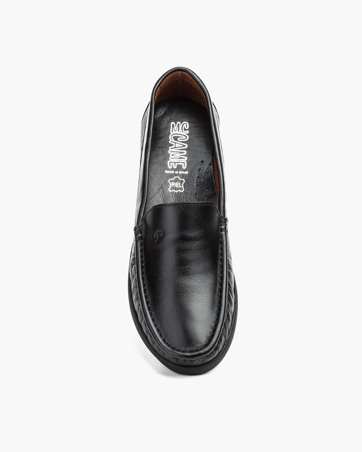 Mocasines para Mujer de Piel cómodos Zapatos clásicos de Vestir y Casual Zapatillas 24 Horas señora Calzado de Verano e Invierno Tipo Penny en Gamuza - Negro