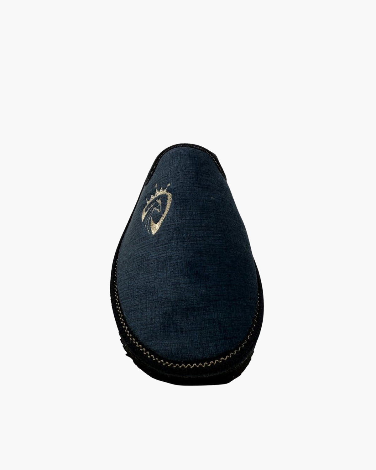 Zapatillas de casa azul marino para hombre con suela de goma - Marino