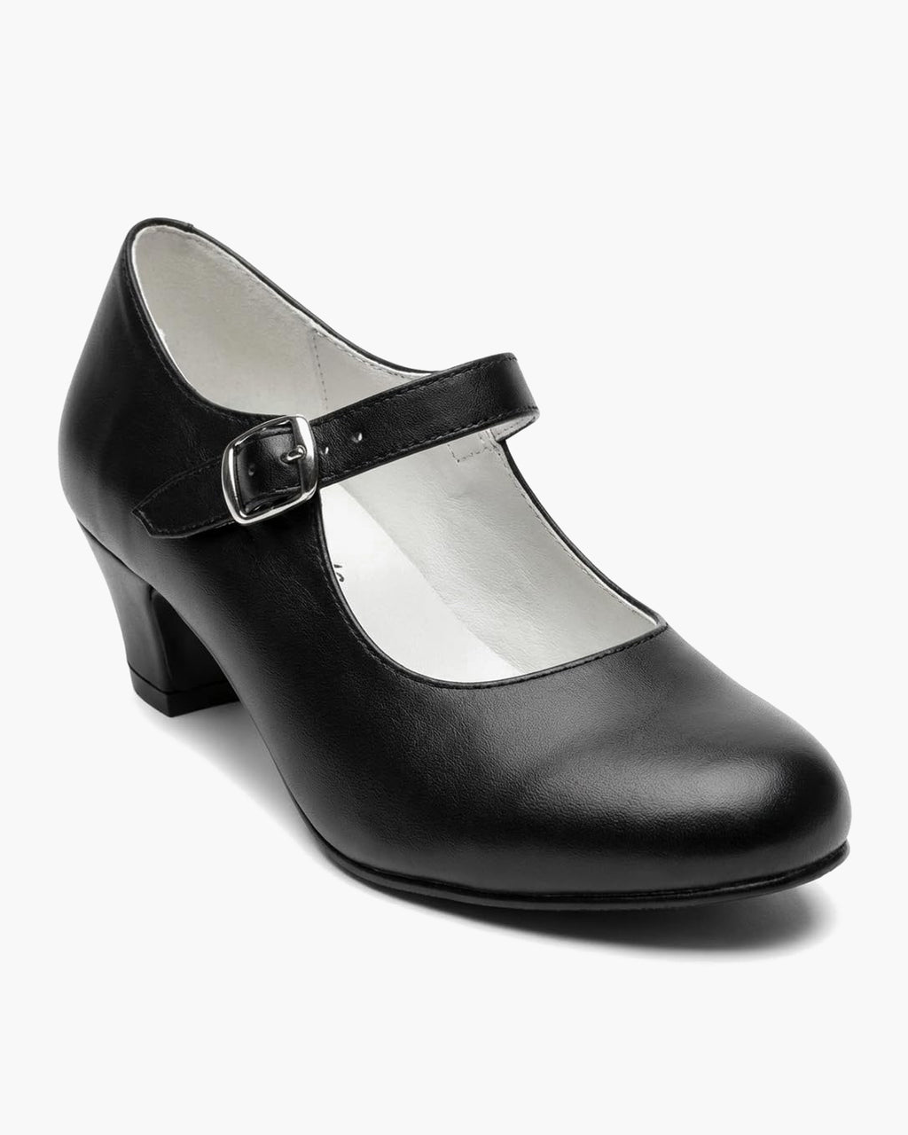 NOESLOMISMO BY DILEMA Zapato Flamenco para Niña - Sevillanas Hechas a Mano en España - Negro