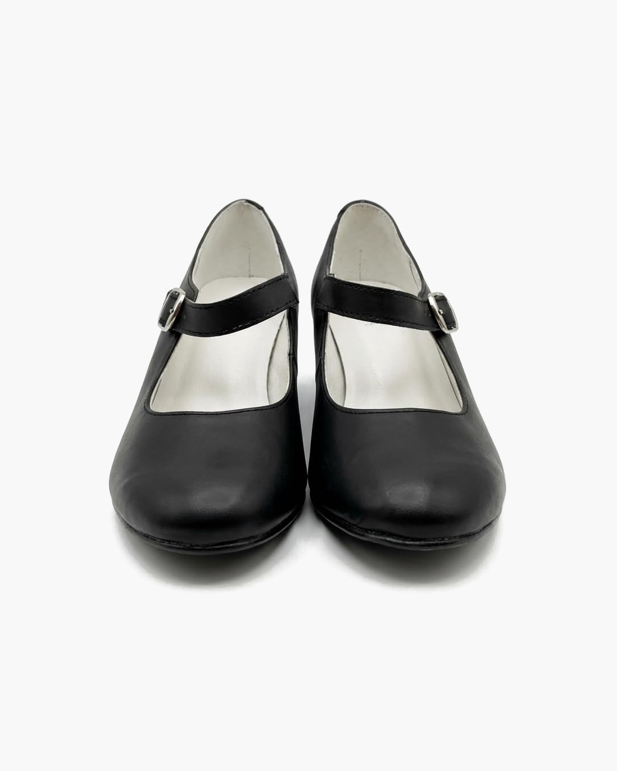 NOESLOMISMO BY DILEMA Zapato Flamenco para Niña - Sevillanas Hechas a Mano en España - Negro