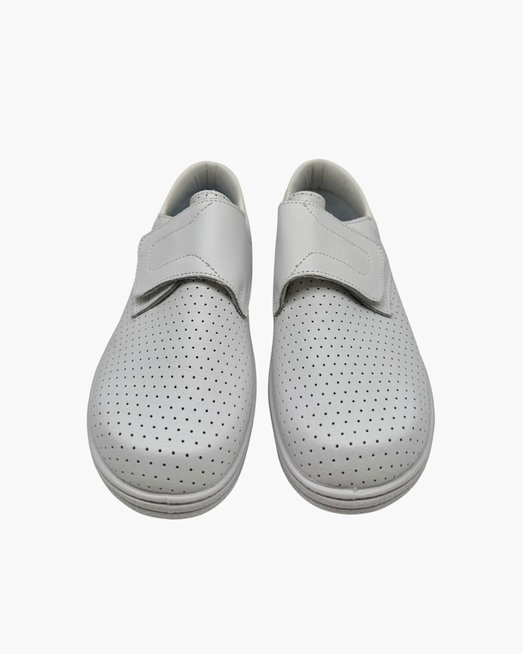 Zuecos Sanitarios para Mujer - Zapatos Hechos a Mano en España - Blanco