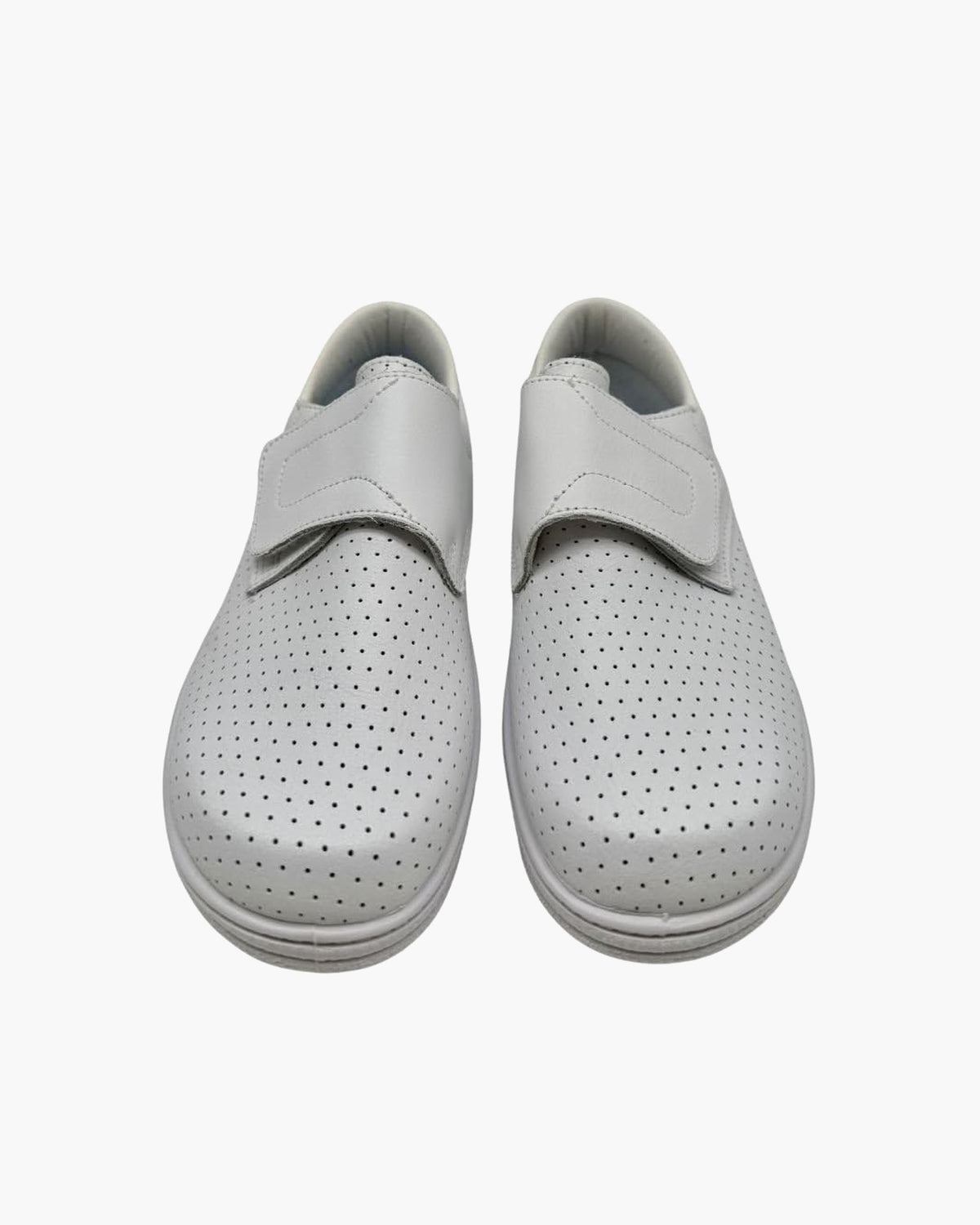 Zuecos Sanitarios para Mujer - Zapatos Hechos a Mano en España - Blanco