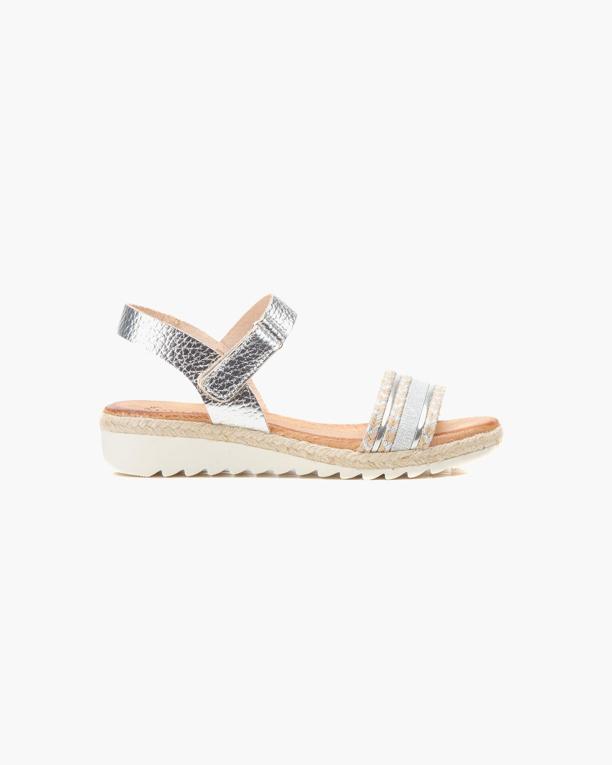 NOESLOMISMO BY DILEMA Sandalias para Mujer | Zapatos Cómodos - Plata