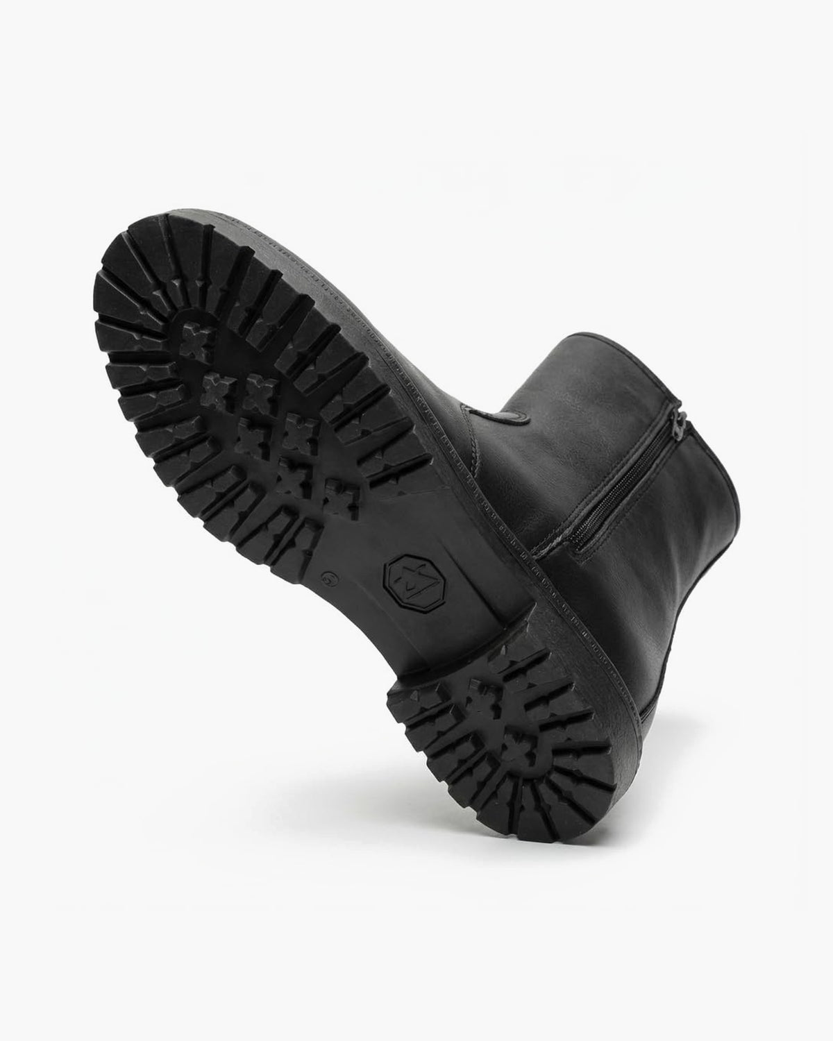 NOESLOMISMO BY DILEMA Botas Safari Hombre Piel con Forro Borreguito y Cremallera Lateral – Desert Boots Invierno Hechas en España – Botines Casual Suela Crepe Antideslizante, Cómodas y Ligeras - Negro