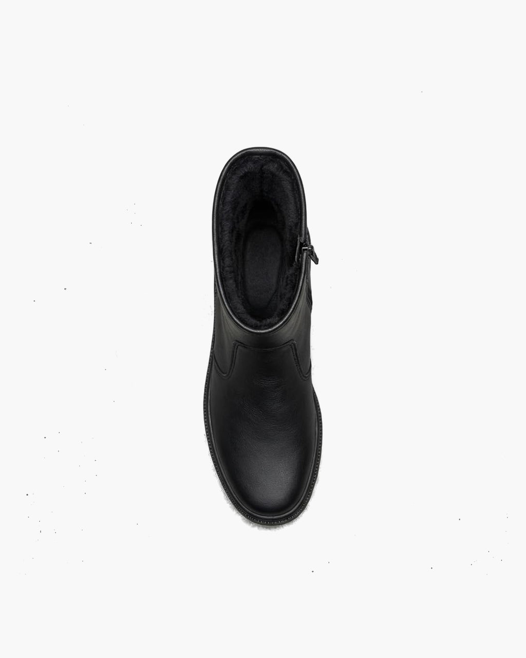 NOESLOMISMO BY DILEMA Botas Safari Hombre Piel con Forro Borreguito y Cremallera Lateral – Desert Boots Invierno Hechas en España – Botines Casual Suela Crepe Antideslizante, Cómodas y Ligeras - Negro