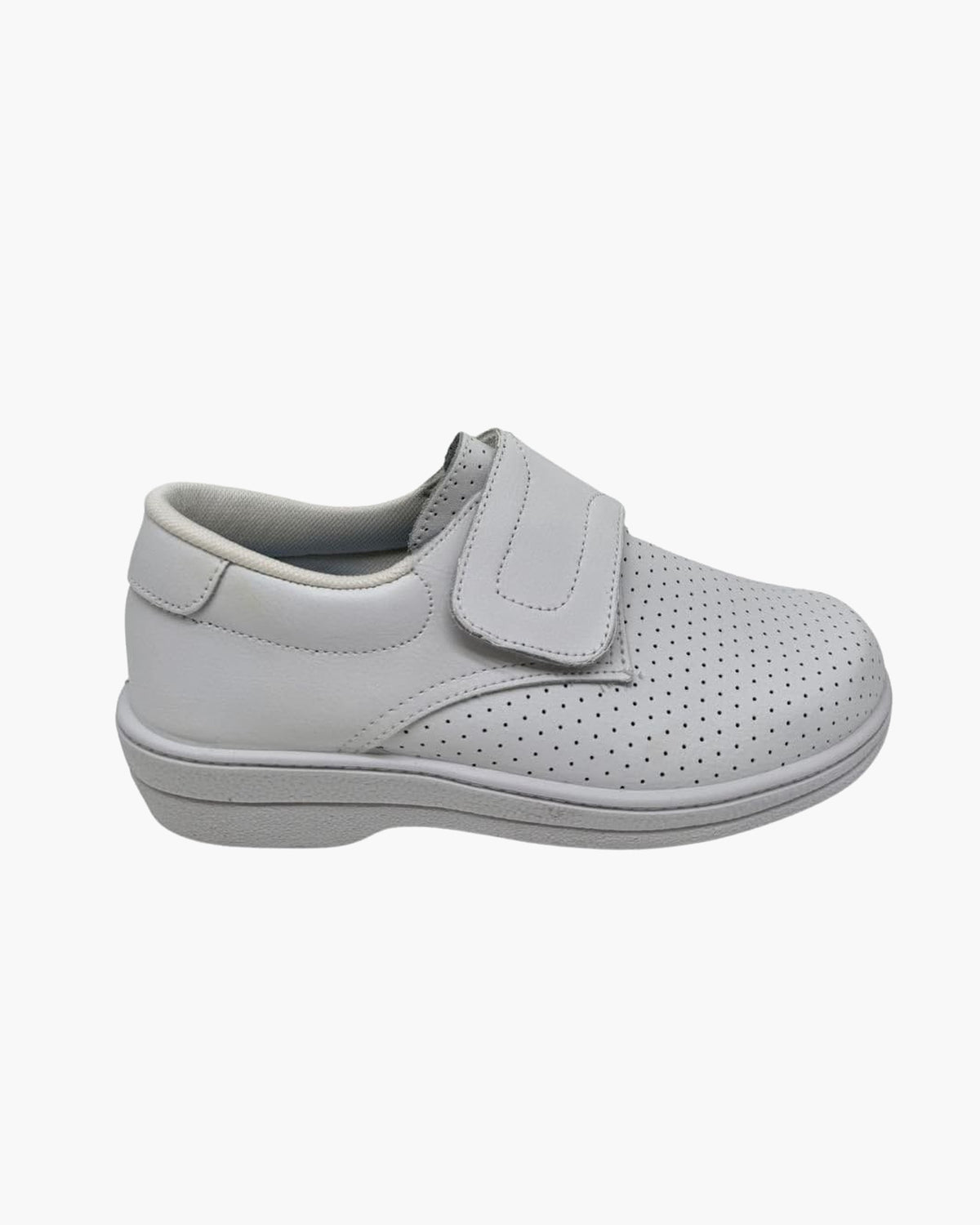 Zuecos Sanitarios para Mujer - Zapatos Hechos a Mano en España - Blanco