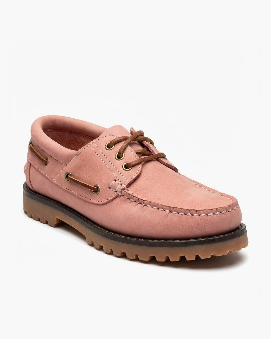 Mocasines para Mujer de Piel cómodos Zapatos clásicos de Vestir y Casual Zapatillas 24 Horas señora Calzado de Verano e Invierno Tipo Penny en Gamuza - Rosa
