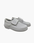 Zuecos Sanitarios para Mujer - Zapatos Hechos a Mano en España - Blanco