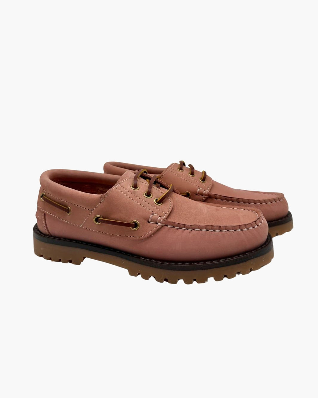 Mocasines para Mujer de Piel cómodos Zapatos clásicos de Vestir y Casual Zapatillas 24 Horas señora Calzado de Verano e Invierno Tipo Penny en Gamuza - Rosa