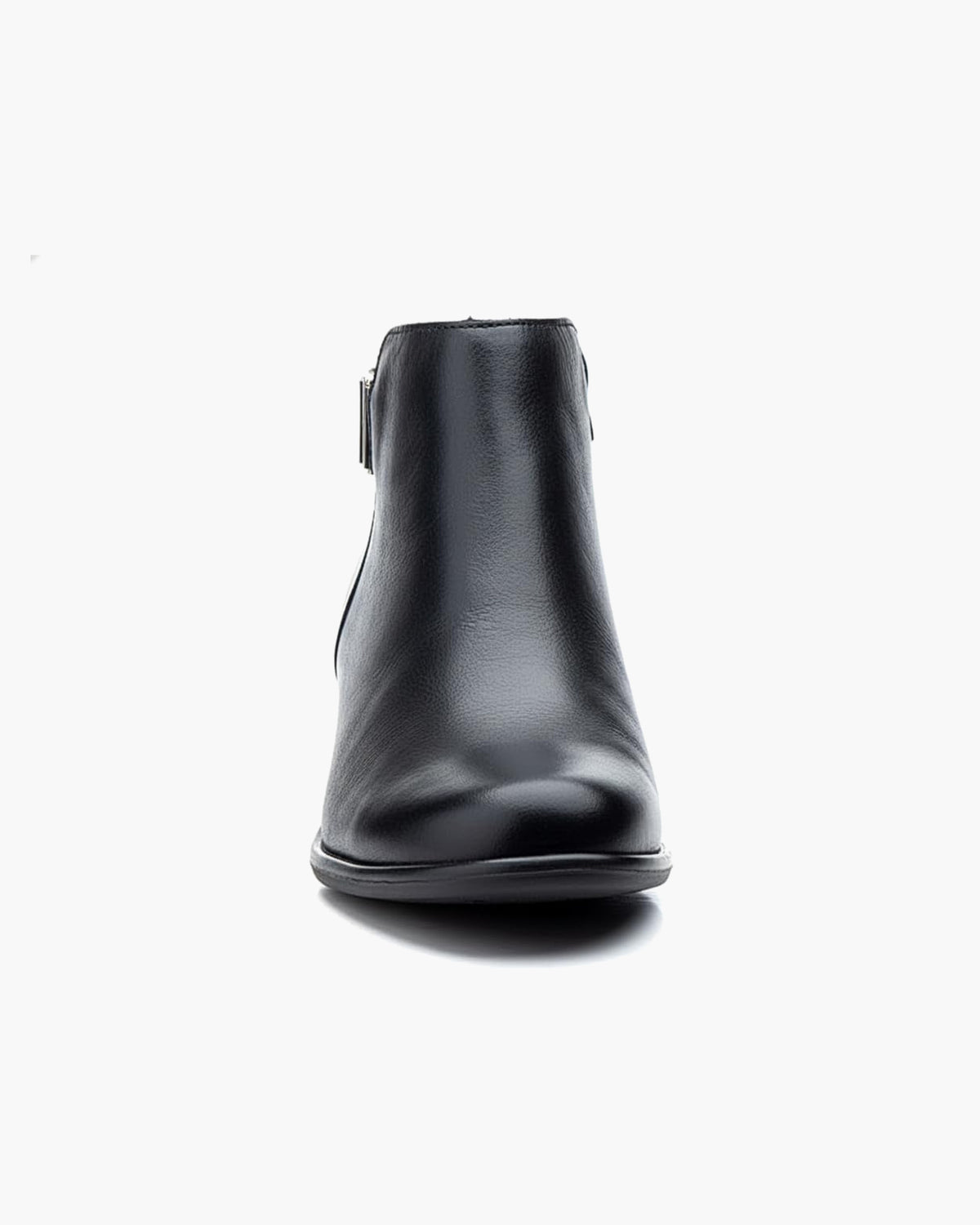 Botines mujer de piel con tacón o plataforma Botín cómodo de invierno y otoño Calzado artesanal de España tipo cuña o camperos en ante y cuero Elegantes e informales - Negro