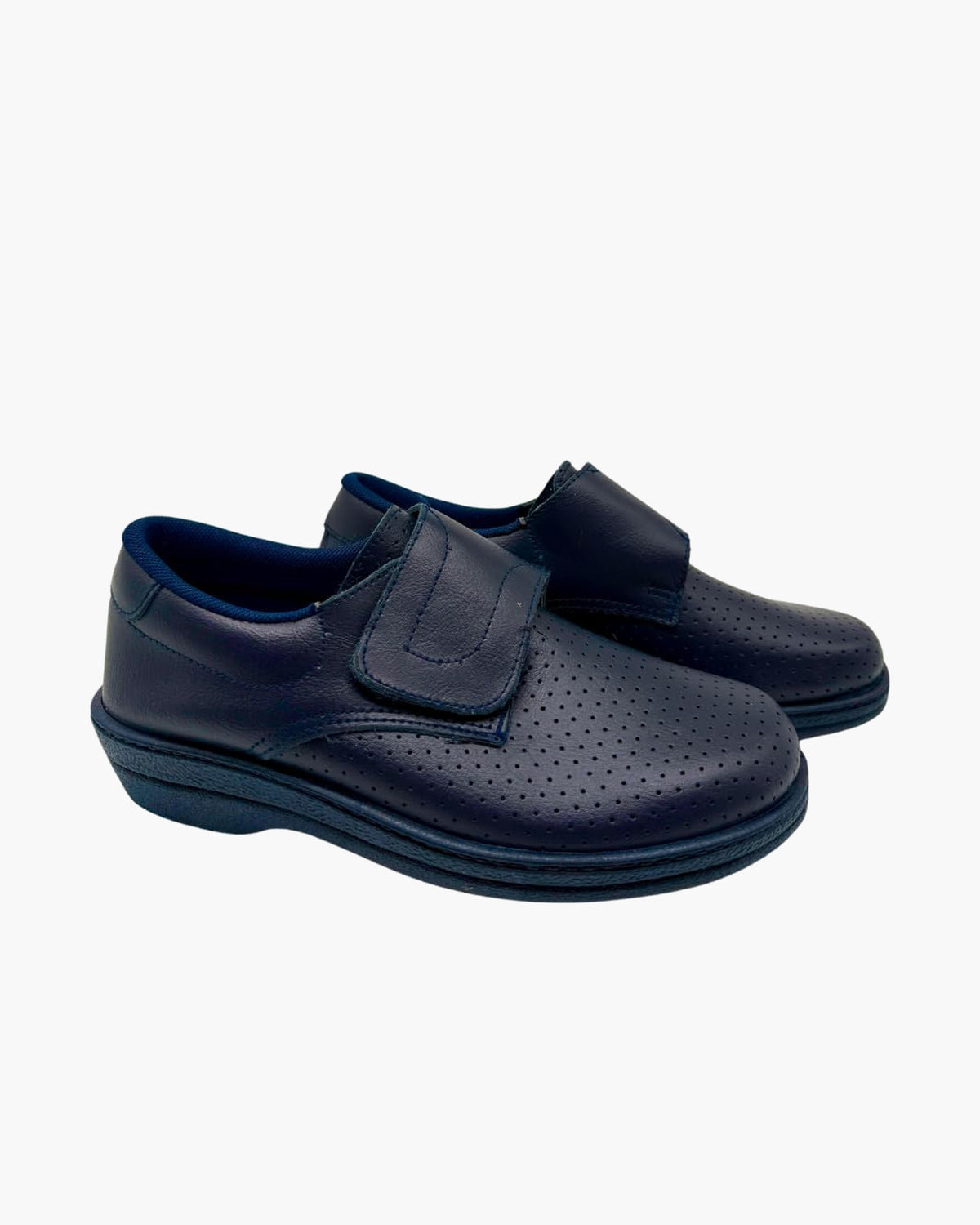 Zuecos Sanitarios para Mujer - Zapatos Hechos a Mano en España - Azul