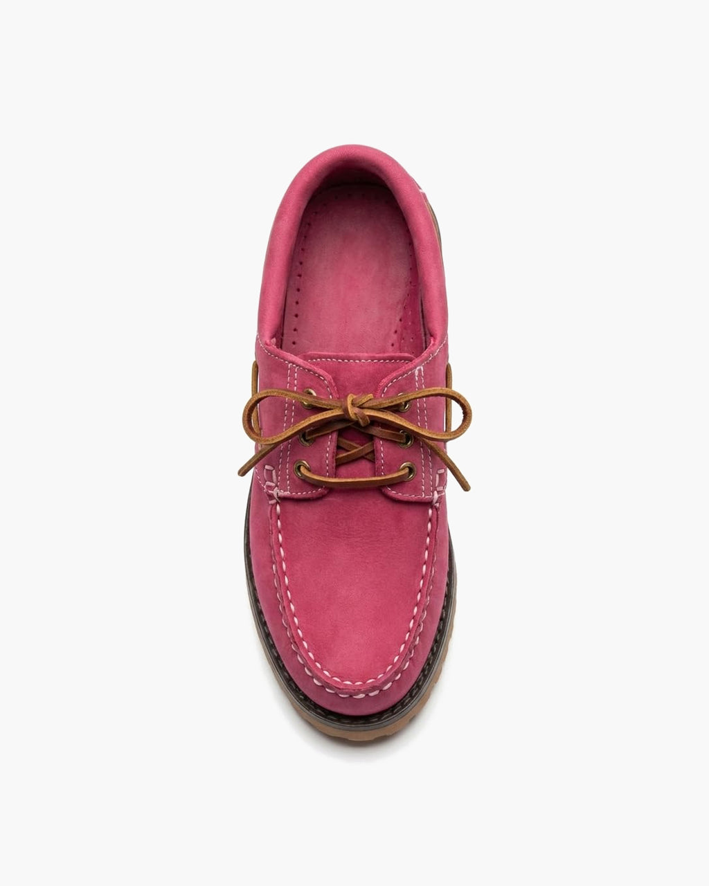 Mocasines para Mujer de Piel cómodos Zapatos clásicos de Vestir y Casual Zapatillas 24 Horas señora Calzado de Verano e Invierno Tipo Penny en Gamuza - Fuxia