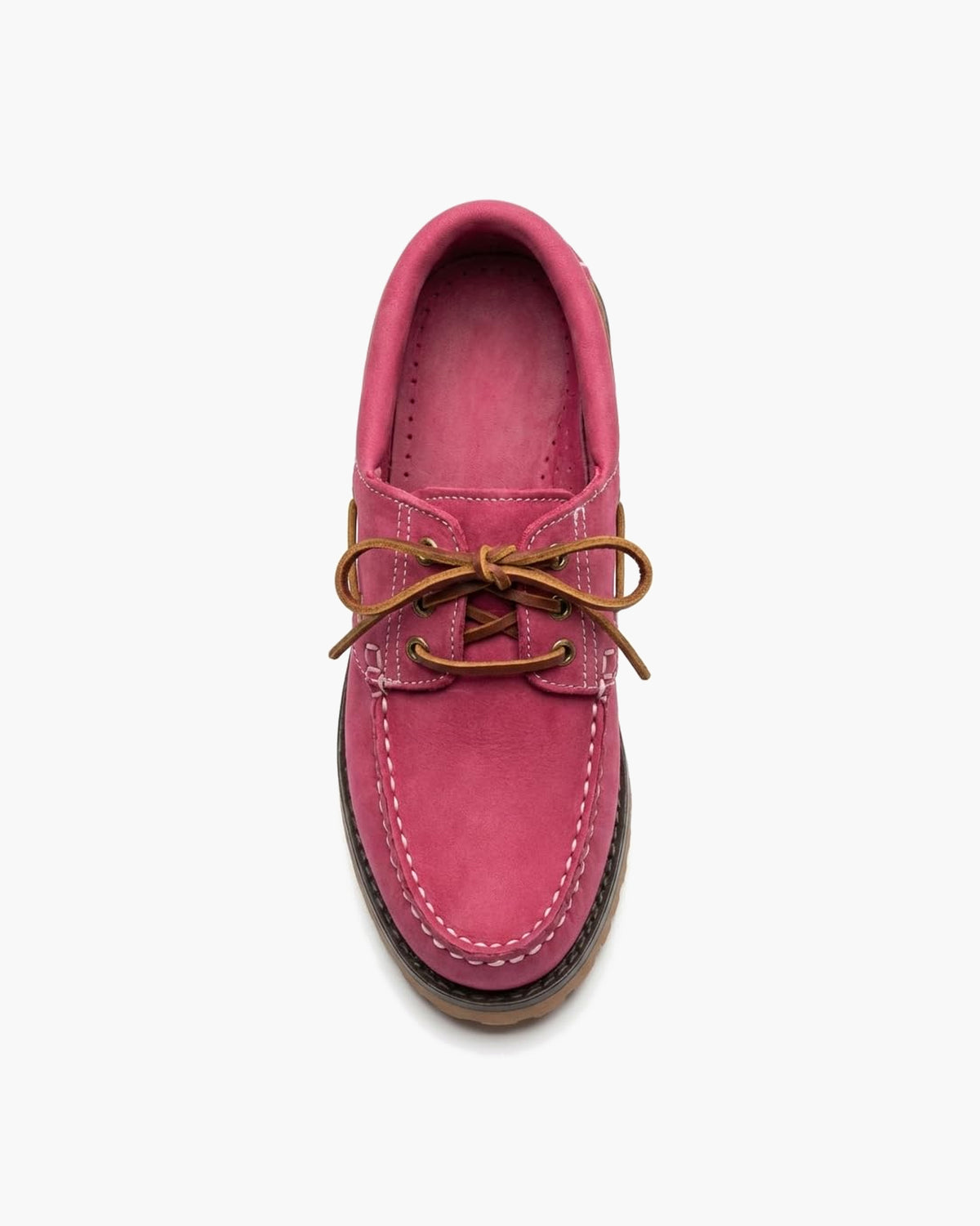 Mocasines para Mujer de Piel cómodos Zapatos clásicos de Vestir y Casual Zapatillas 24 Horas señora Calzado de Verano e Invierno Tipo Penny en Gamuza - Fuxia