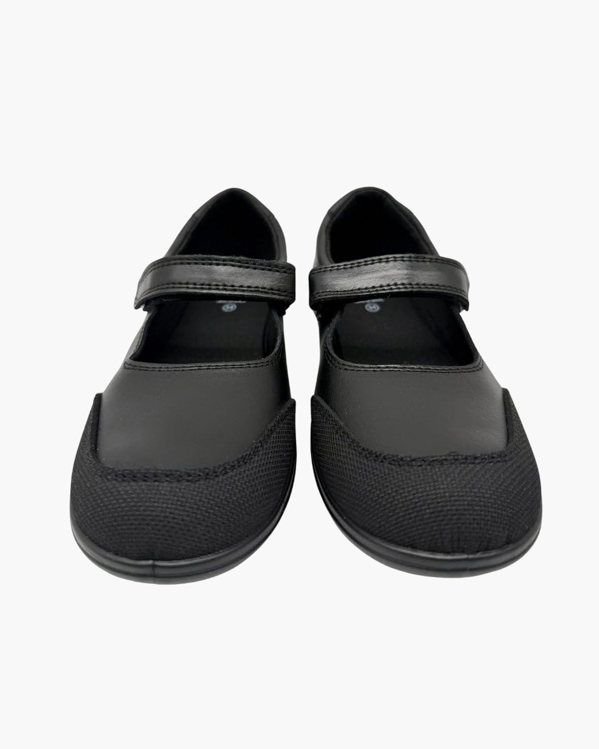 NOESLOMISMO BY DILEMA Merceditas para Niña - Colegiales Hechas a Mano en España - Negro
