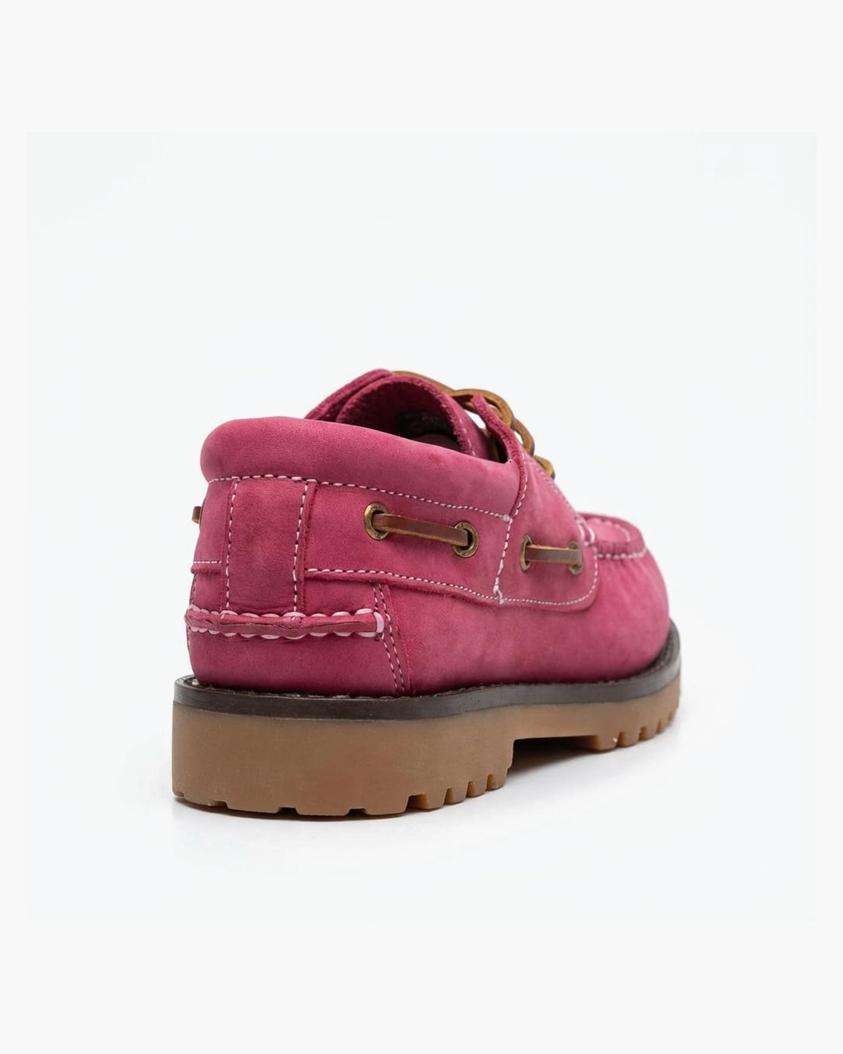 Mocasines para Mujer de Piel cómodos Zapatos clásicos de Vestir y Casual Zapatillas 24 Horas señora Calzado de Verano e Invierno Tipo Penny en Gamuza - Fuxia
