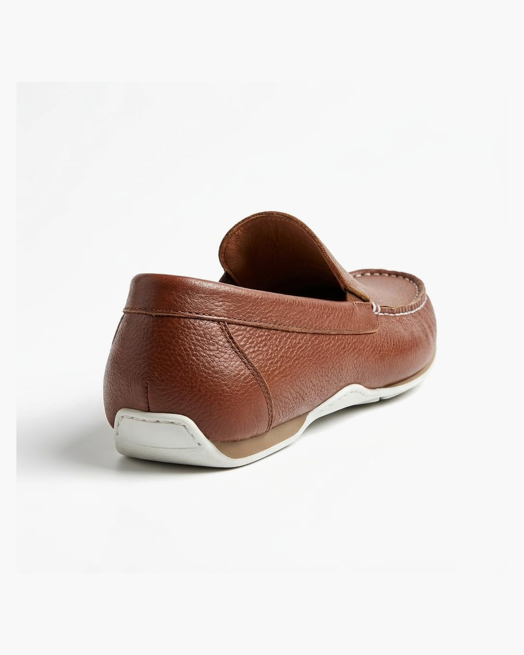 Mocasines de Cuero Azul Marino para Hombre de Verano - Cuero
