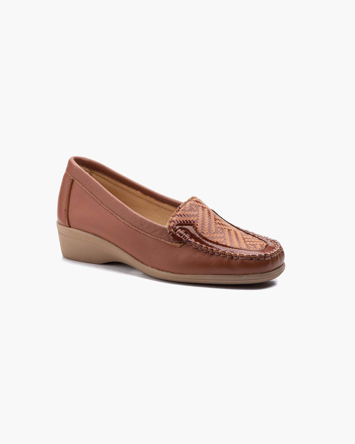 Mocasines para Mujer de Piel cómodos Zapatos clásicos de Vestir y Casual Zapatillas 24 Horas señora Calzado de Verano e Invierno Tipo Penny en Gamuza - Cuero