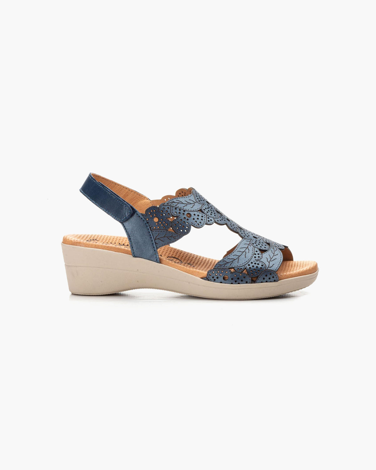 NOESLOMISMO BY DILEMA Sandalias para Mujer | Zapatos Cómodos - Marino