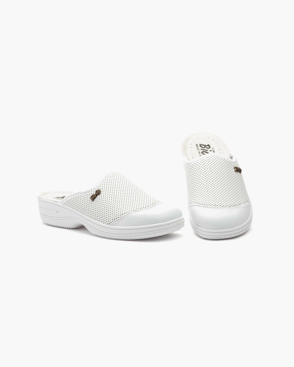 Zuecos Sanitarios para Mujer | Zueco Antiestático | Zapato Anatómico - Blanco