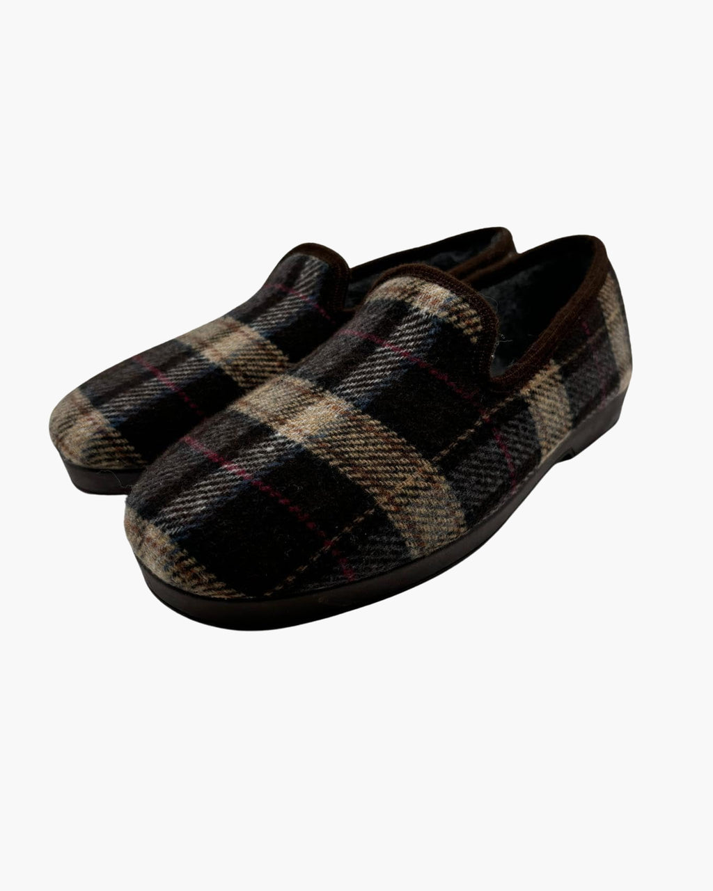 Zapatillas de Estar por Casa Hombre - Zapato de Invierno Hecho en España - Marrón