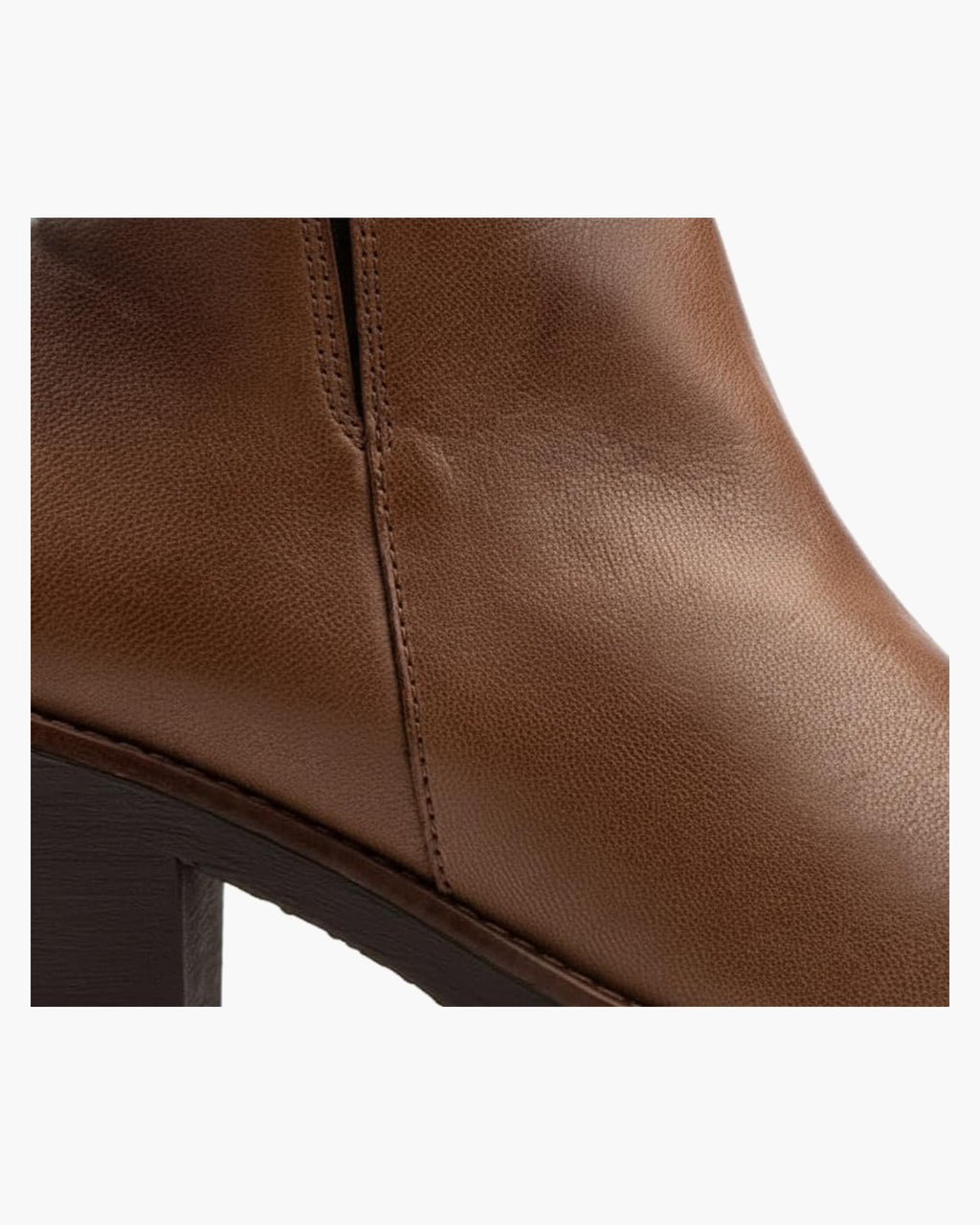 Botines mujer de piel con tacón o plataforma Botín cómodo de invierno y otoño Calzado artesanal de España tipo cuña o camperos en ante y cuero Elegantes e informales - Marrón