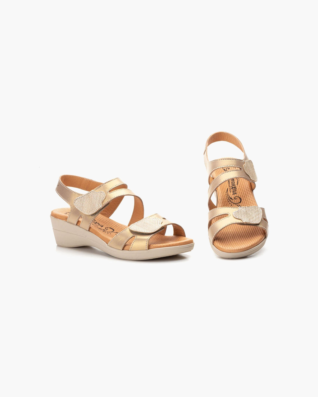 NOESLOMISMO BY DILEMA Sandalias para Mujer | Zapatos Cómodos - Platino
