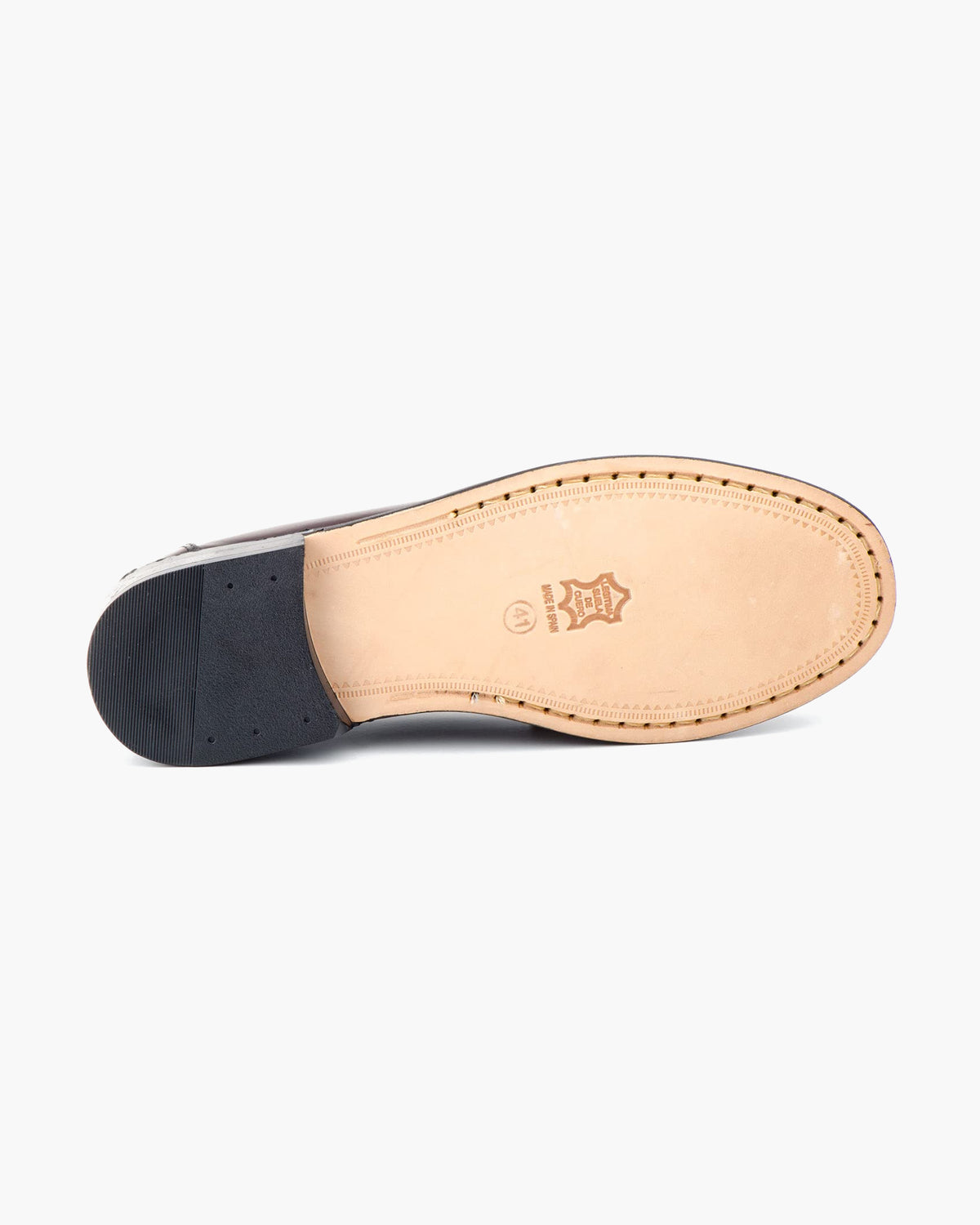 Mocasines de Hombre - Zapato Hecho en España - Burdeos