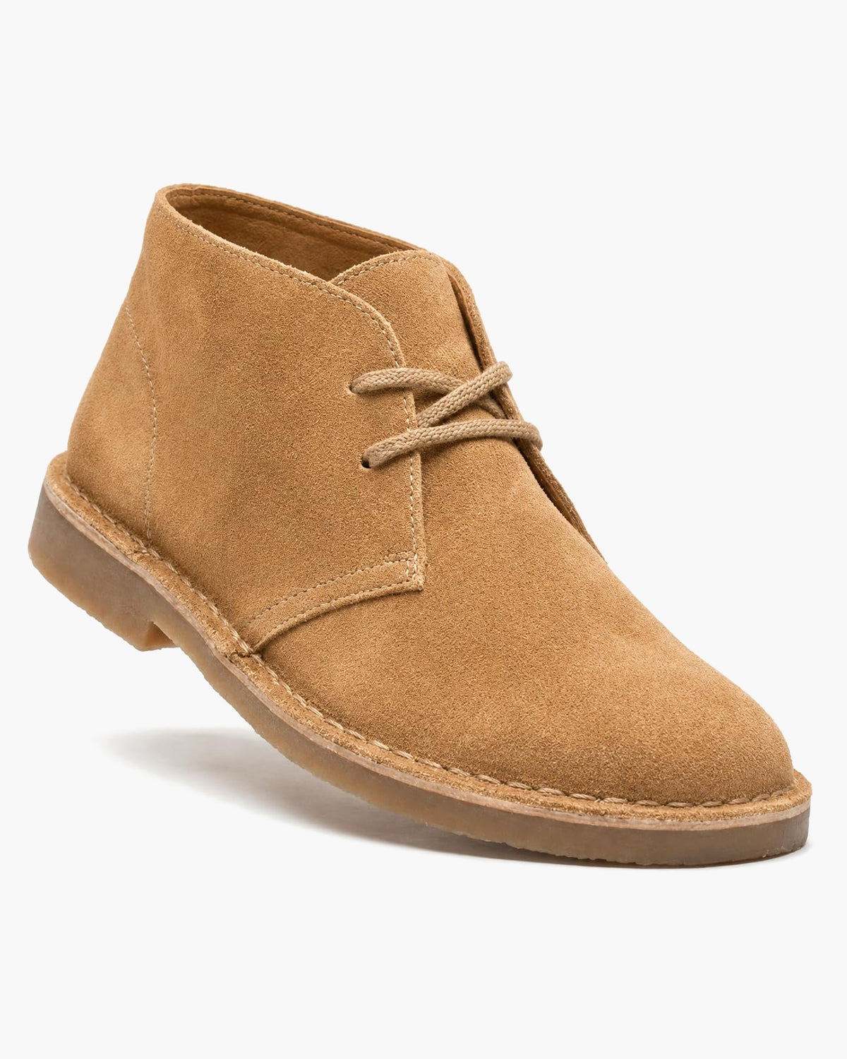 Botas pisamierdas azul marino para hombre con cordones - Tostado
