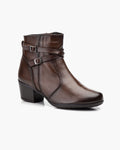 NOESLOMISMO BY DILEMA Botines para Mujer - Botin Hecho a Mano en España - Marron