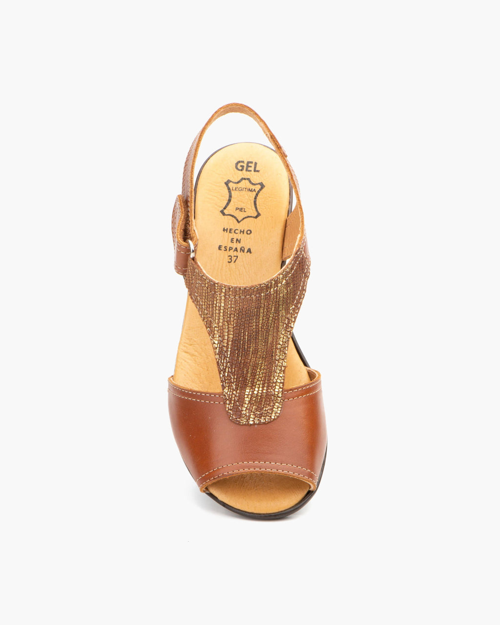 NOESLOMISMO BY DILEMA Sandalias de Mujer con Cuña Cómoda y Suela Antideslizante - Calzado de Diseño Ergonómico para Uso Diario y Caminatas - Reduce la Fatiga en Días Calurosos - Cuero