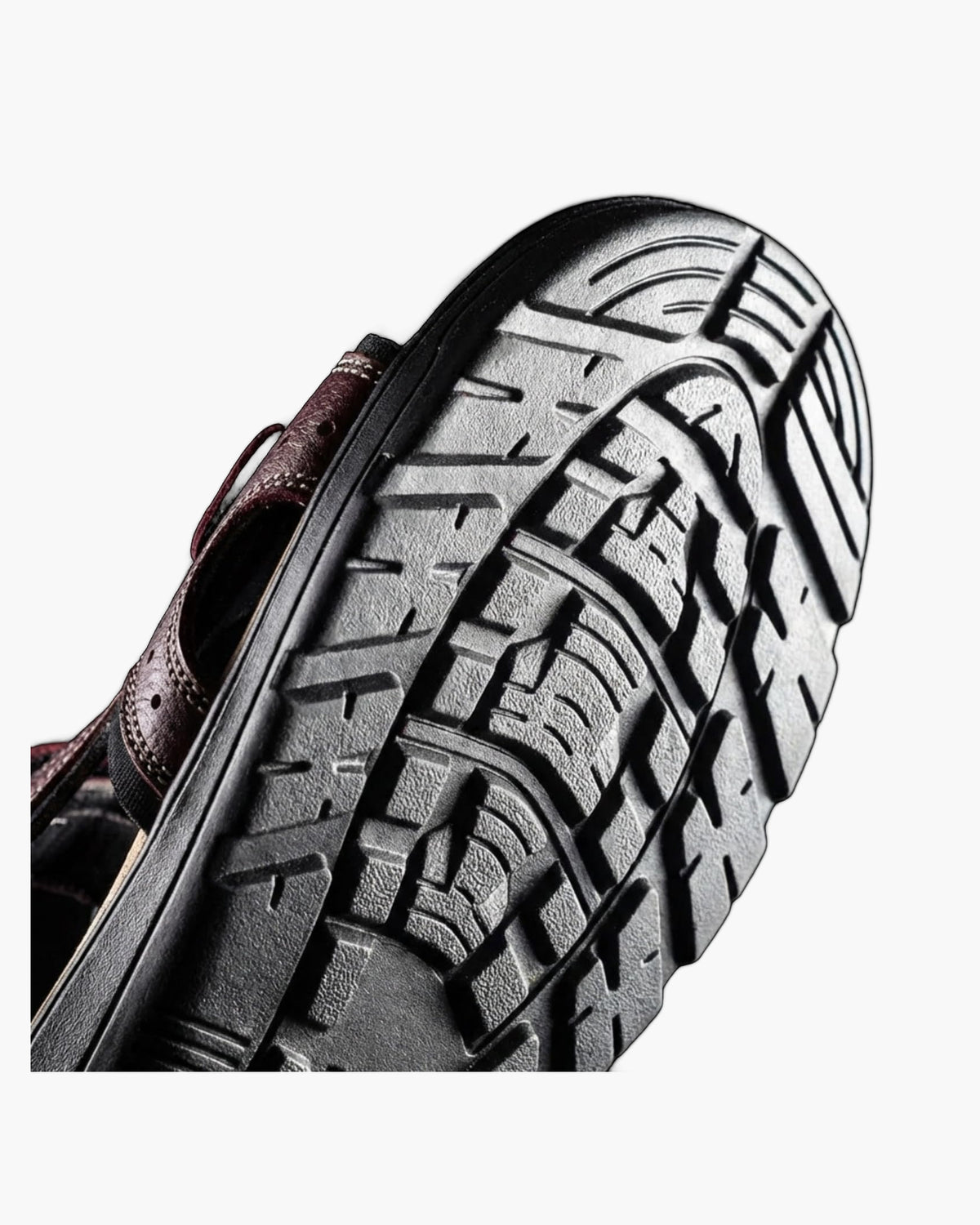 NOESLOMISMO BY DILEMA Sandalias Cangrejeras de Cuero para Hombre | Doble Cierre de Velcro Ajustable | Suela Antideslizante y Ergonómica para Caminatas Urbanas y Verano | Fabricadas en España - Negro