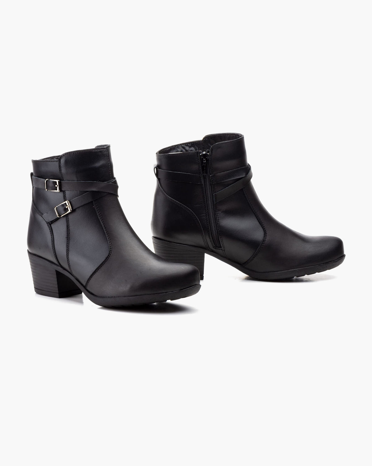 NOESLOMISMO BY DILEMA Botines para Mujer - Botin Hecho a Mano en España - Negro