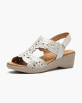 NOESLOMISMO BY DILEMA Sandalias para Mujer | Zapatos Cómodos - Platino