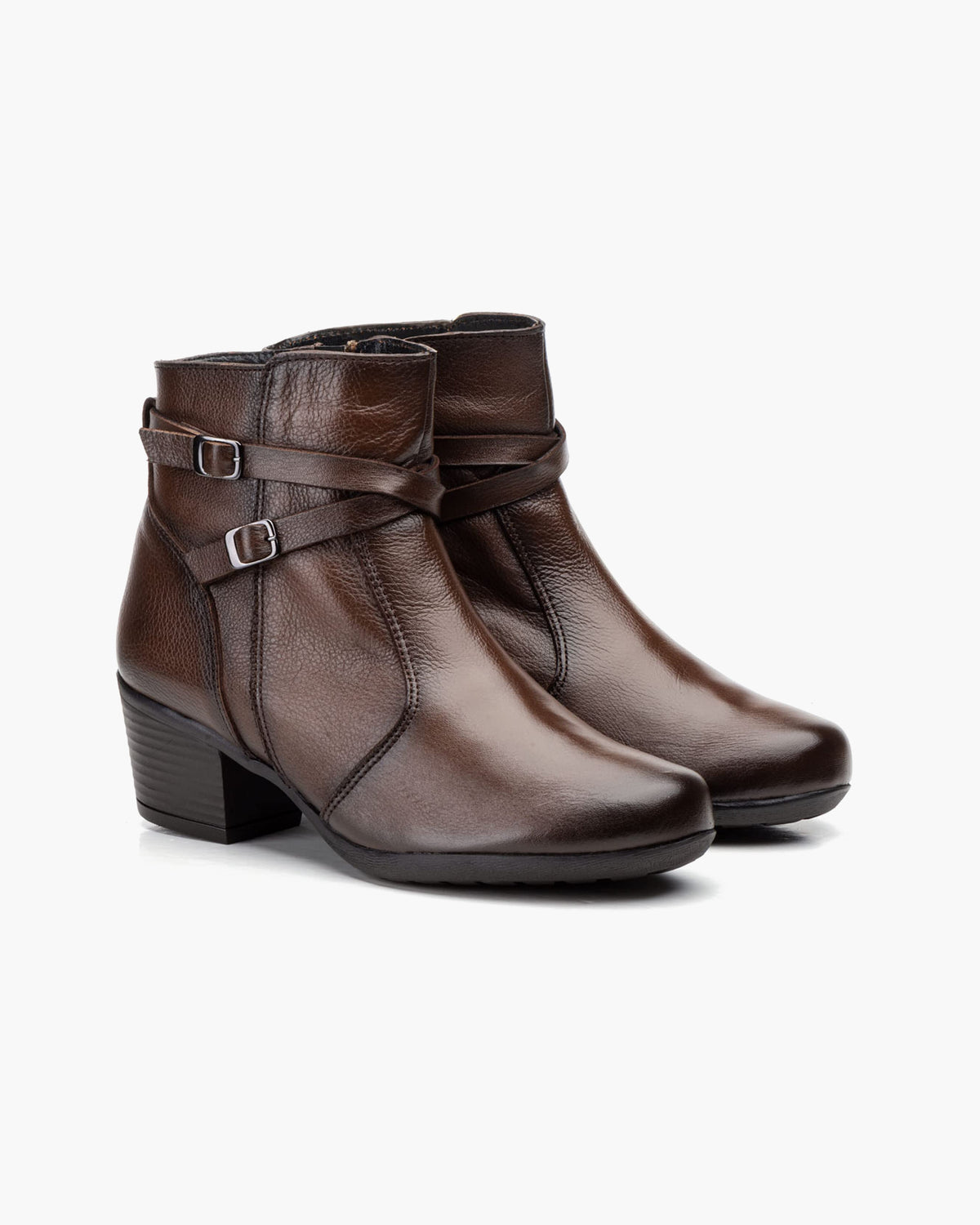 NOESLOMISMO BY DILEMA Botines para Mujer - Botin Hecho a Mano en España - Marron