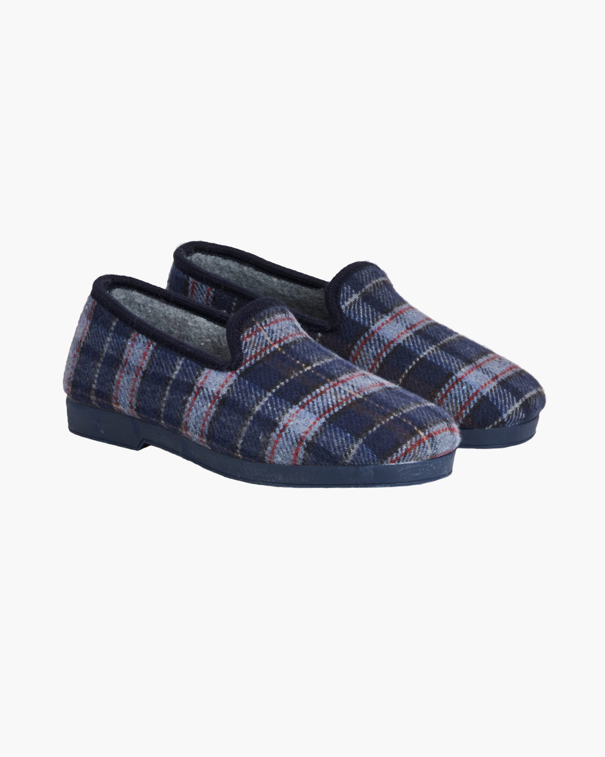 Zapatillas de Estar por Casa Hombre - Zapato de Invierno Hecho en España - Marino
