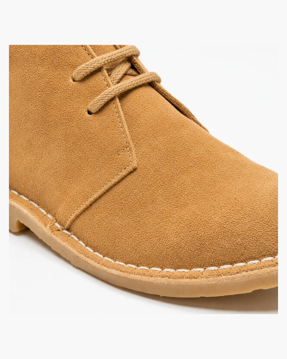 Botas pisamierdas azul marino para hombre con cordones - Tostado