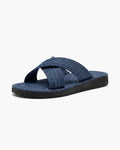 Zapatillas de Casa para Hombre | Zapatos Cómodos Estilo Tejano - Azul Marino