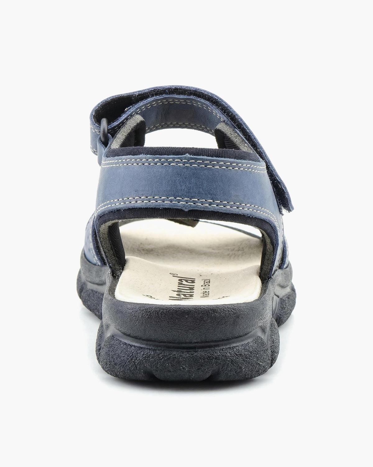 NOESLOMISMO BY DILEMA Sandalias Cómodas para Mujer con Doble Ajuste de Velcro | Estilo Cangrejera Abierta Antideslizante para Paseos de Verano y Uso Diario | Confort Ergonómico y Artesanía Española - Marino