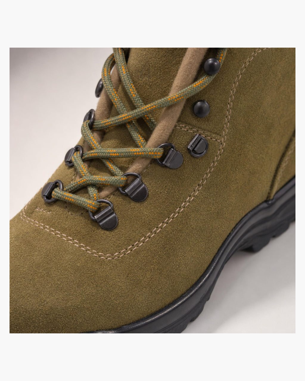 Segarra Botas de Montaña Impermeables de Cuero con Borreguito, Caqui - Kaki