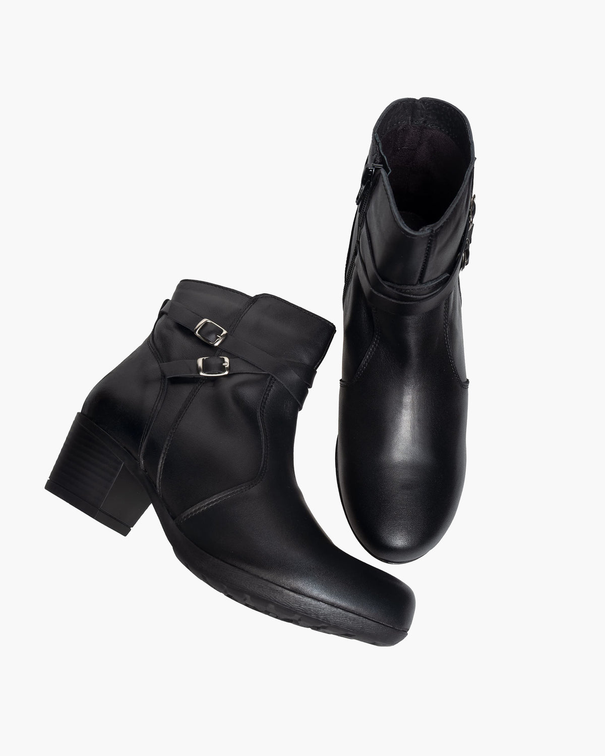 NOESLOMISMO BY DILEMA Botines para Mujer - Botin Hecho a Mano en España - Negro