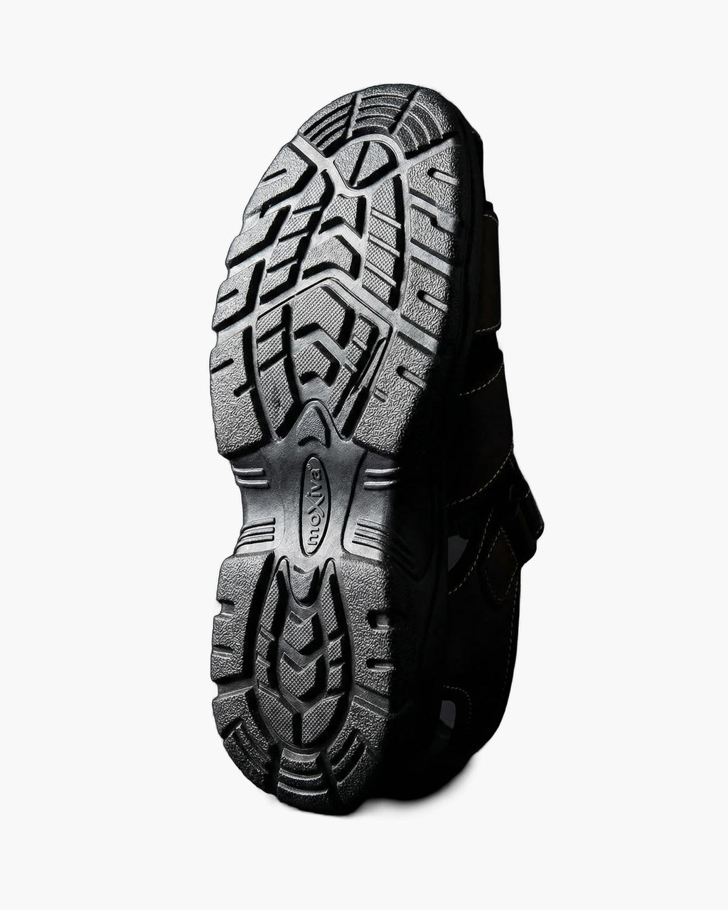 NOESLOMISMO BY DILEMA Sandalias de Piel para Hombre con Cierre de Velcro | Calzado Abierto Antideslizante Estilo Cangrejera para Caminar en Verano | Confort Ergonómico Hecho en España - Marron