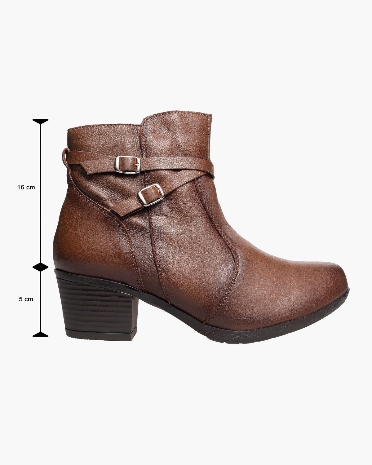 NOESLOMISMO BY DILEMA Botines para Mujer - Botin Hecho a Mano en España - Marron